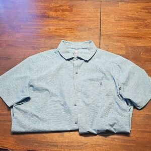 Kuhl Sky Blue Casual Button-Down Shirt